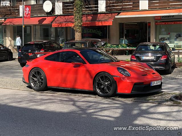 Porsche 911 GT3 spotted in Garmisch, Germany