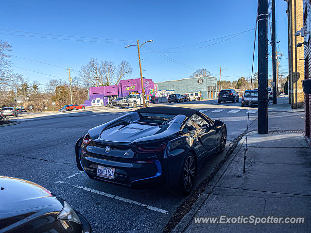 BMW I8 spotted in Asheville, North Carolina
