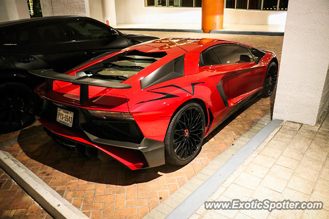 Lamborghini Aventador spotted in Hollywood, Florida