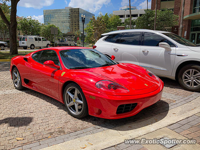 Ferrari 360 Modena spotted in Jacksonville, Florida
