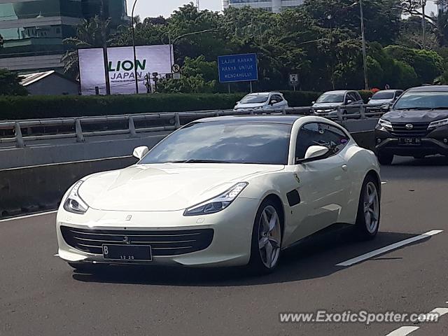 Ferrari GTC4Lusso spotted in Jakarta, Indonesia