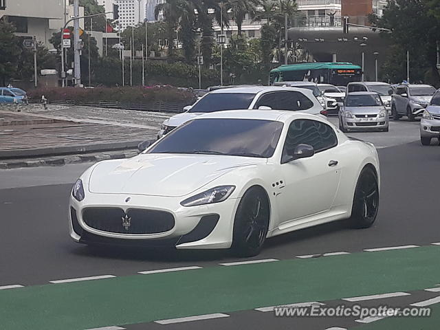 Maserati GranTurismo spotted in Jakarta, Indonesia