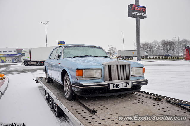 Rolls-Royce Silver Spur spotted in Zgorzelec, Poland