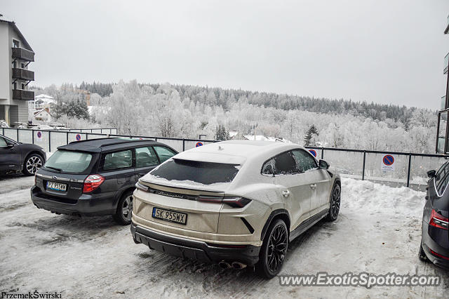 Lamborghini Urus spotted in Swieradow Zdroj, Poland