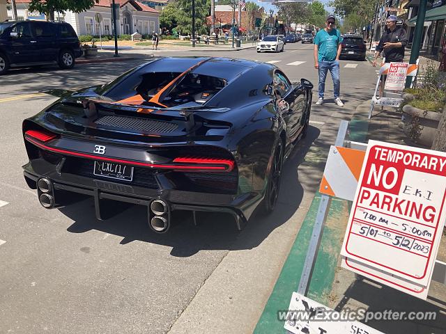 Bugatti Chiron spotted in Pleasanton, California