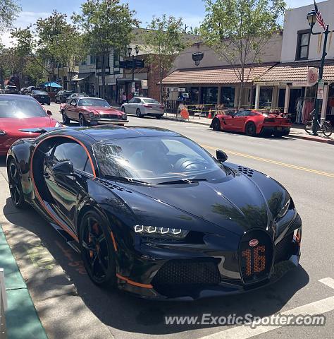 Bugatti Chiron spotted in Pleasanton, California