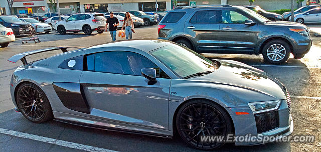 Audi R8 spotted in San Bernardino, California