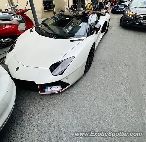 Lamborghini Aventador spotted in Istanbul, Turkey