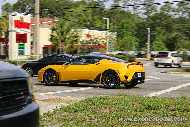 Lotus Evora spotted in Jacksonville, Florida