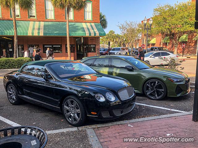 Bentley Continental spotted in Amelia Island, Florida