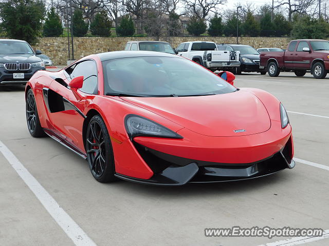 Mclaren 570S spotted in Dallas, Texas
