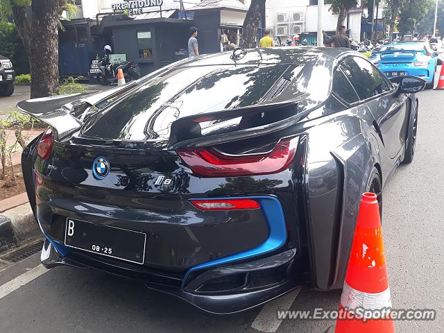 BMW I8 spotted in Jakarta, Indonesia