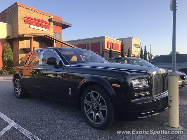 Rolls-Royce Phantom spotted in Jacksonville, Florida