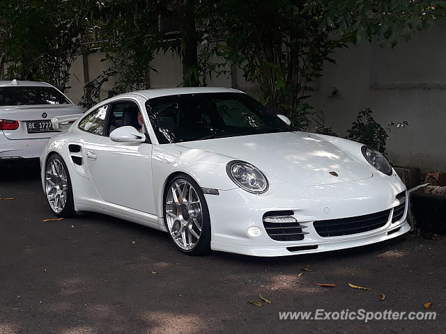 Porsche 911 Turbo spotted in Jakarta, Indonesia