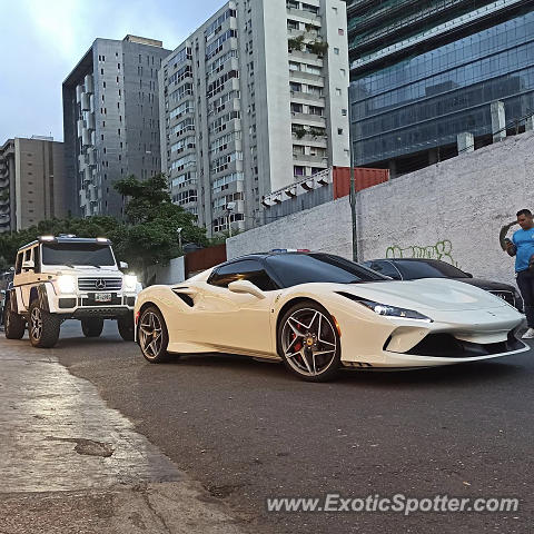 Ferrari F8 Tributo spotted in Caracas, Venezuela