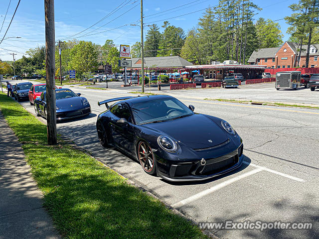 Porsche 911 GT3 spotted in Brevard, North Carolina