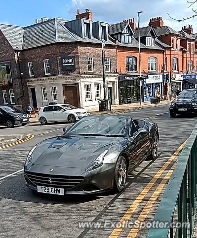 Ferrari California spotted in Alderley Edge, United Kingdom