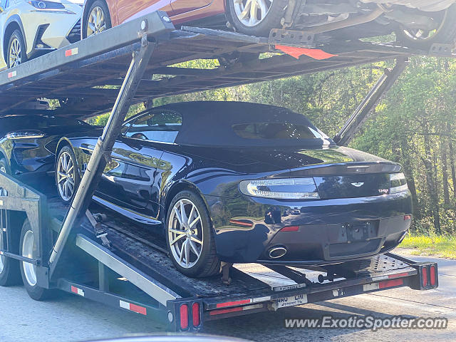 Aston Martin Vantage spotted in Highway 95, South Carolina