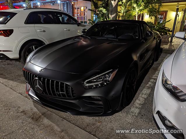 Mercedes AMG GT spotted in Siesta Key, Florida