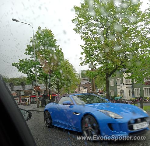 Jaguar F-Type spotted in Disley, United Kingdom