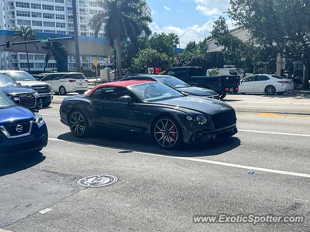 Bentley Continental spotted in Hollywood, Florida