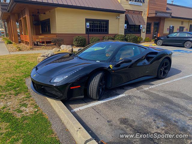 Ferrari 488 GTB spotted in Beaufort, South Carolina