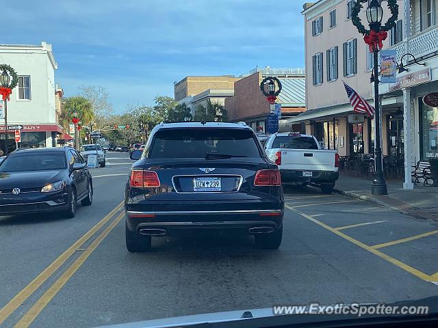 Bentley Bentayga spotted in Beaufort, South Carolina