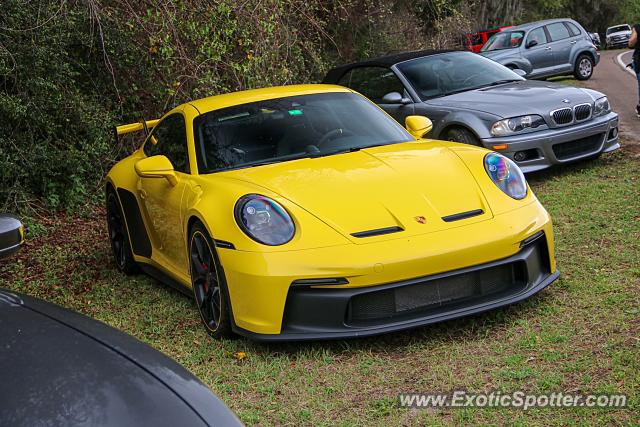 Porsche 911 GT3 spotted in Amelia Island, Florida