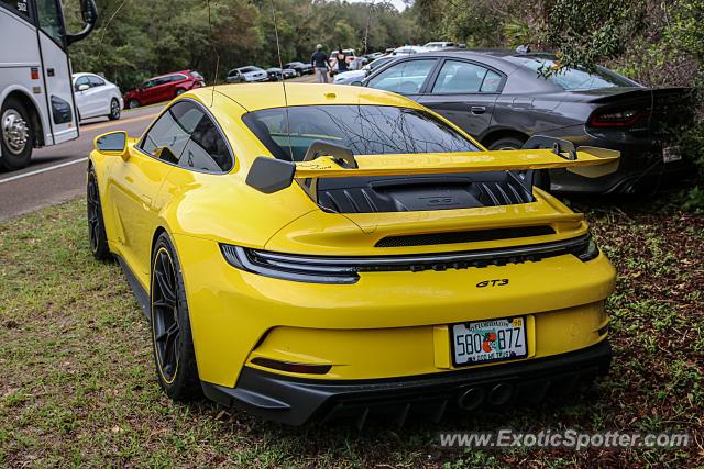 Porsche 911 GT3 spotted in Amelia Island, Florida
