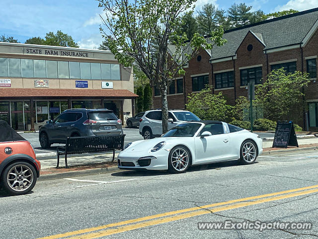 Porsche 911 spotted in Brevard, North Carolina