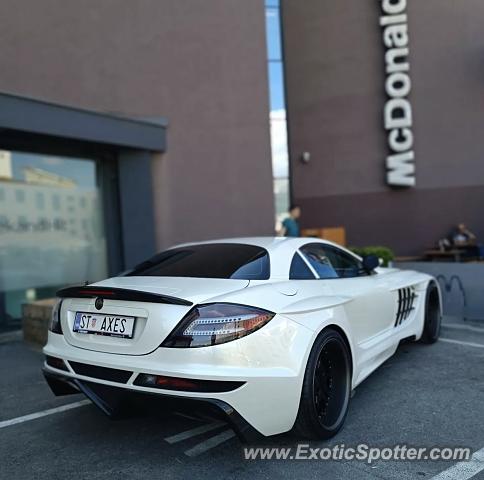 Mercedes SLR spotted in Split, Croatia