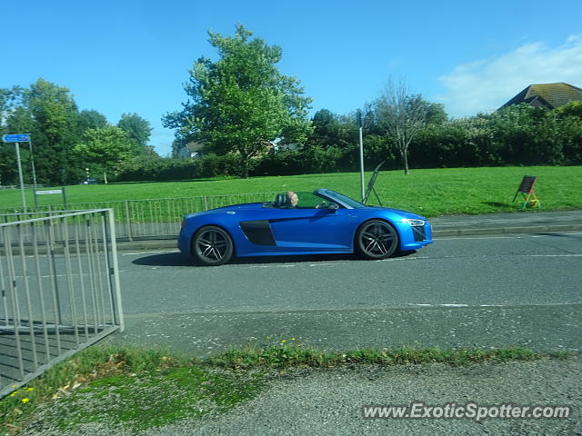 Audi R8 spotted in Llandudno, United Kingdom