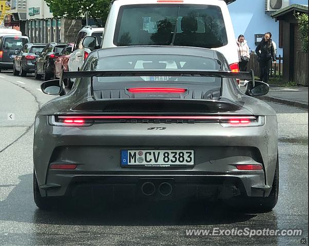 Porsche 911 GT3 spotted in Garmisch, Germany