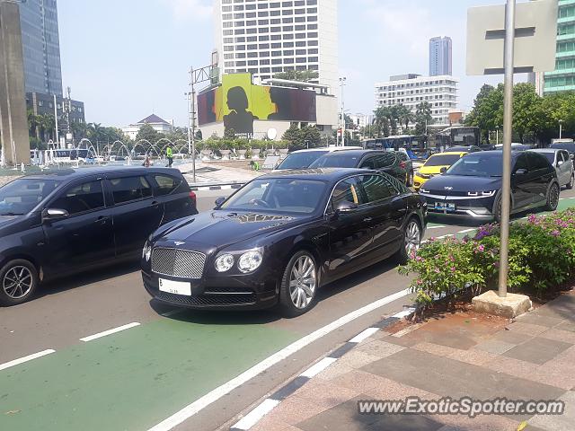 Bentley Flying Spur spotted in Jakarta, Indonesia