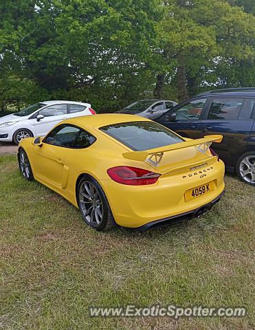Porsche Cayman GT4 spotted in Spital, United Kingdom