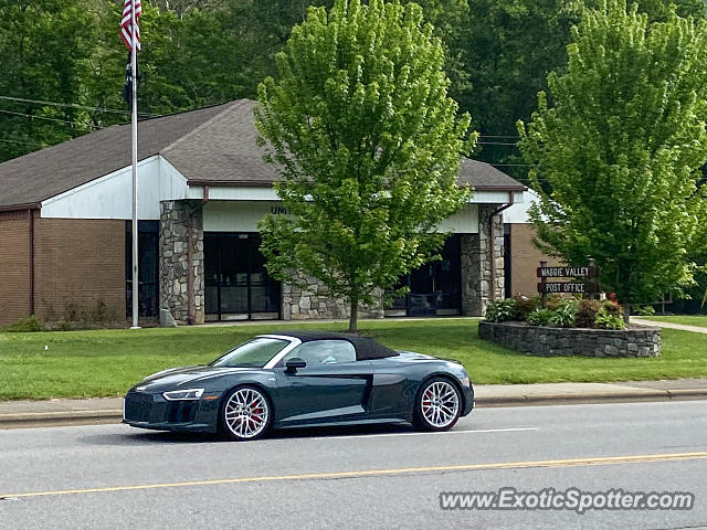 Audi R8 spotted in Maggie Valley, North Carolina