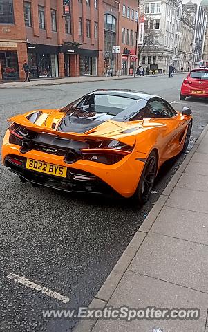 Mclaren 720S spotted in Manchester, United Kingdom