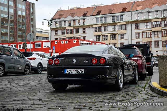 Ferrari 575M spotted in Prague, Czech Republic