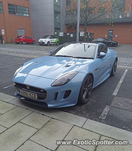 Jaguar F-Type spotted in Manchester, United Kingdom