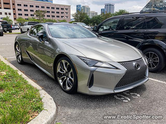 Lexus LC 500 spotted in Jacksonville, Florida