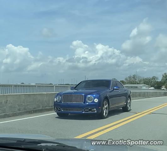 Bentley Mulsanne spotted in Jacksonville, Florida