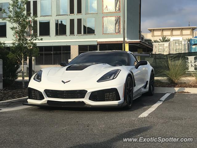 Chevrolet Corvette ZR1 spotted in Jacksonville, Florida