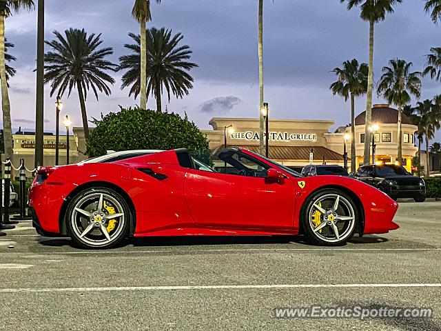 Ferrari 488 GTB spotted in Jacksonville, Florida