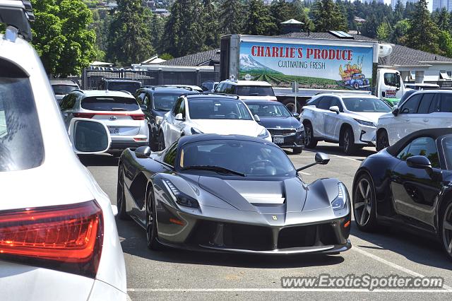 Ferrari LaFerrari spotted in Medina, Washington