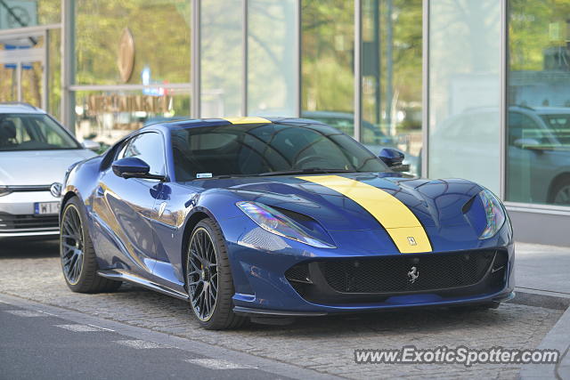 Ferrari 812 Superfast spotted in Warsaw, Poland