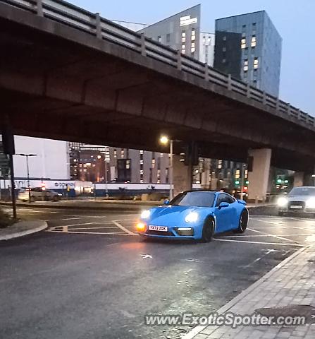 Porsche 911 spotted in Manchester, United Kingdom