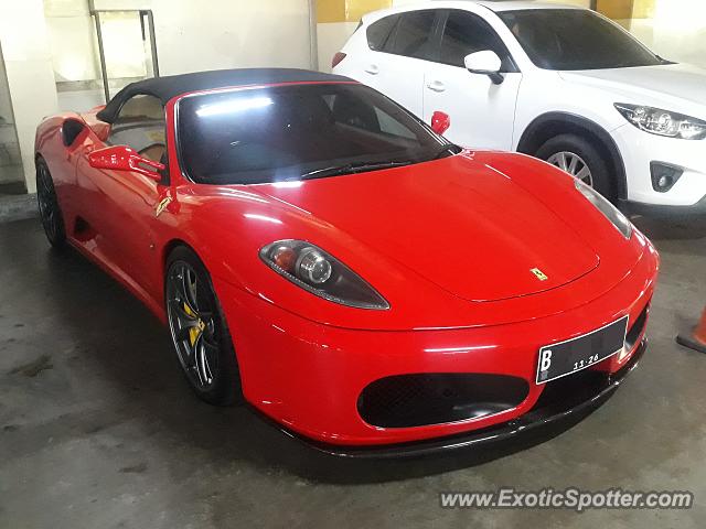 Ferrari F430 spotted in Jakarta, Indonesia