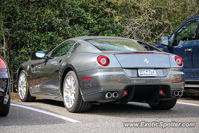 Ferrari 599GTB spotted in Amelia Island, Florida