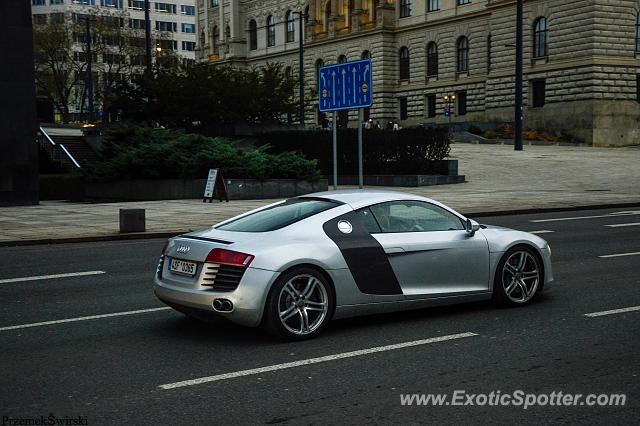 Audi R8 spotted in Prague, Czech Republic