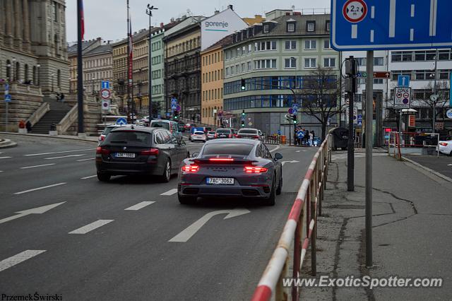 Porsche 911 Turbo spotted in Prague, Czech Republic